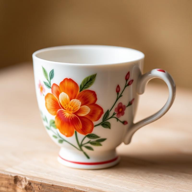 Benjarong Tea Cup